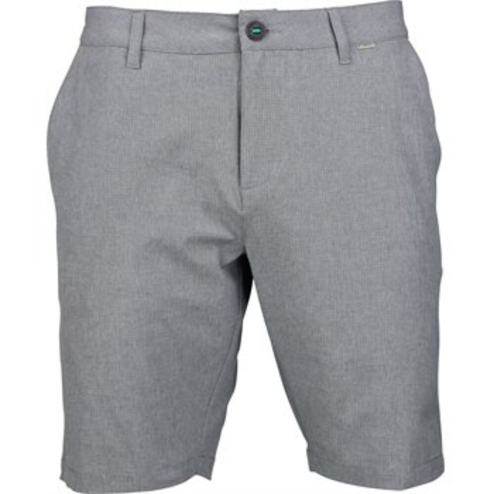 Linksoul Gray Flat Front Perforated Boardwalker AC Golf Shorts‎ Men's Size 38